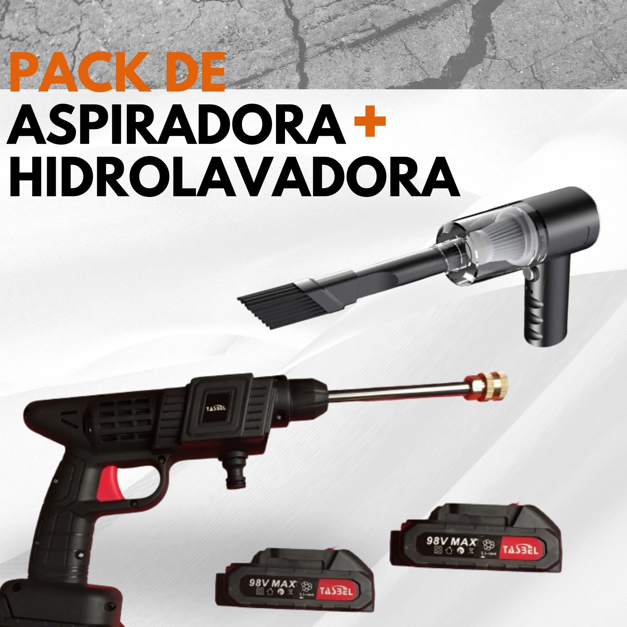 PowerClean Duo Pack Aspiradora Hidrolavadora
