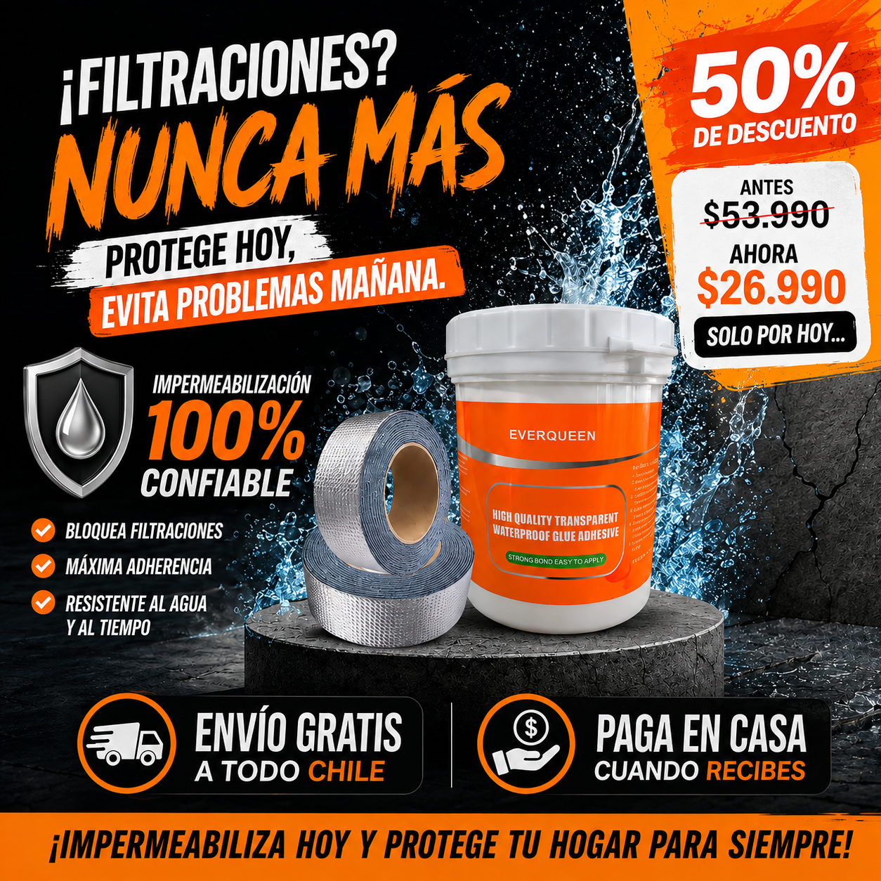 AquaShield Pro™ — Kit Sellador Impermeabilizante