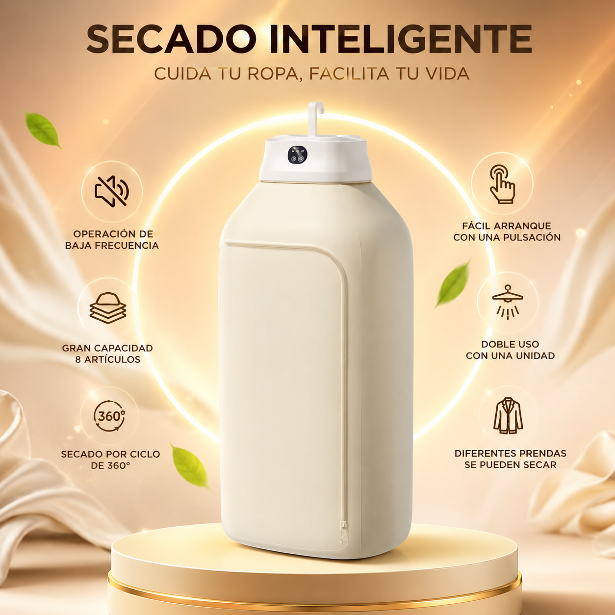 SecaMax™ – Seca hasta 8 prendas en minutos, sin tendedero, sin esperas