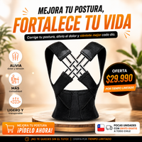 PostureFix™ – Corrector de Espalda Ortopédico | Alivio Inmediato del Dolor