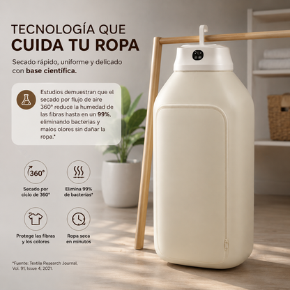SecaMax™ – Seca hasta 8 prendas en minutos, sin tendedero, sin esperas