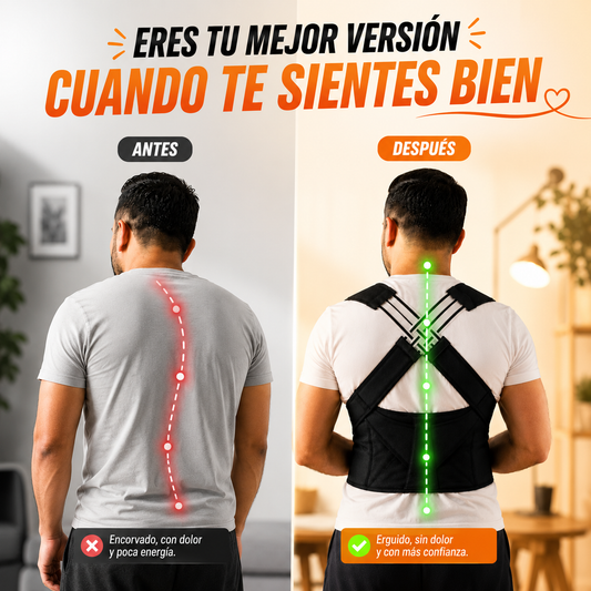 PostureFix™ – Corrector de Espalda Ortopédico | Alivio Inmediato del Dolor